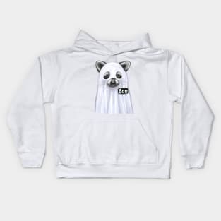 Raccoon Boo Kids Hoodie